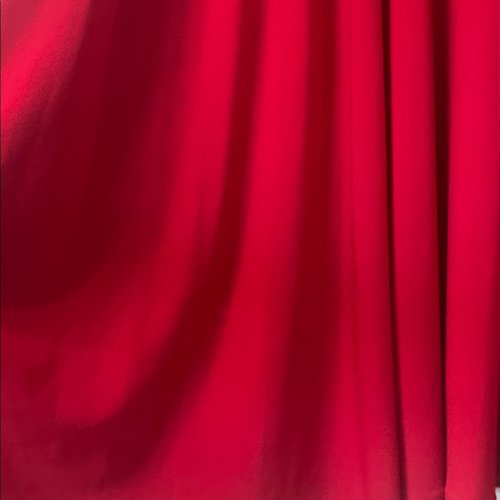 Kim Rogers Vibrant Red Midi Dress - Picture 9 of 13